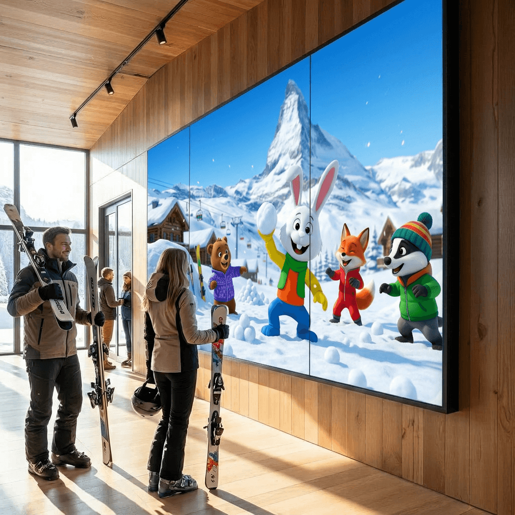Snowli auf Screens